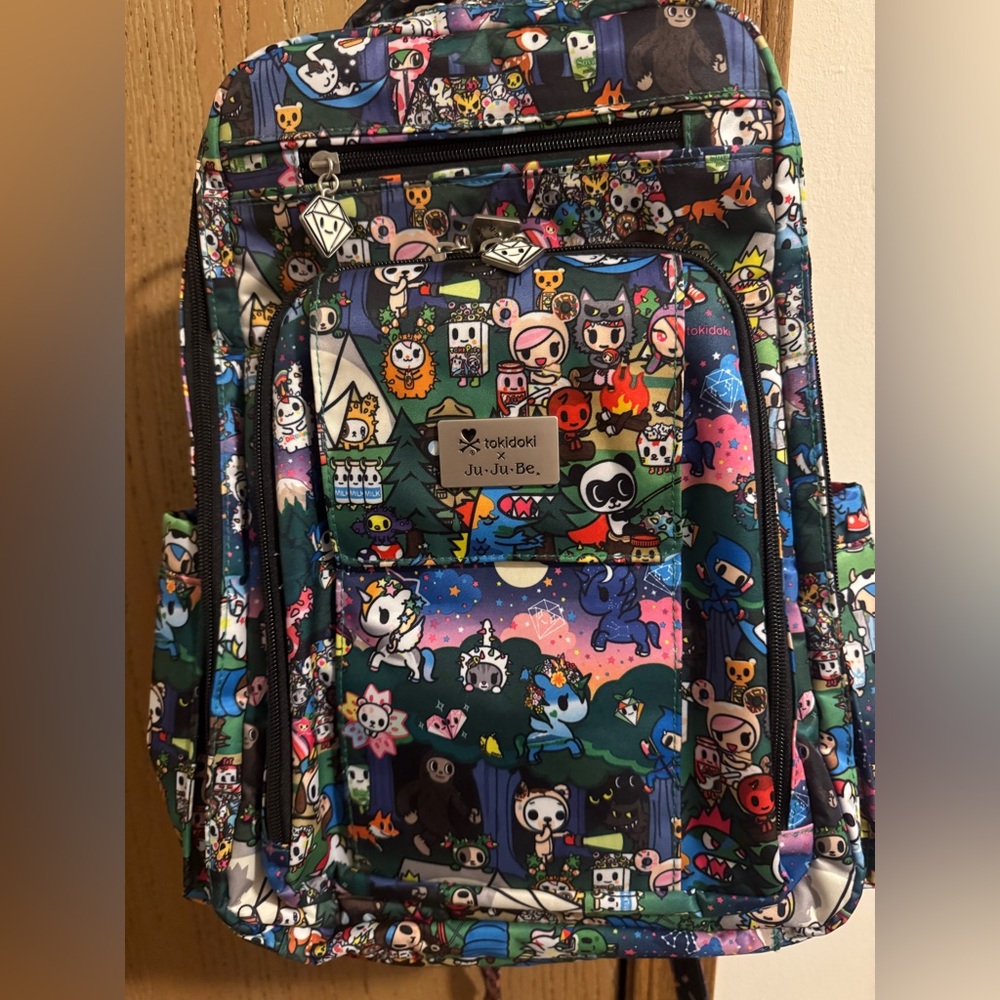 Jujube Tokidoki camp toki BRB diaper backpack
